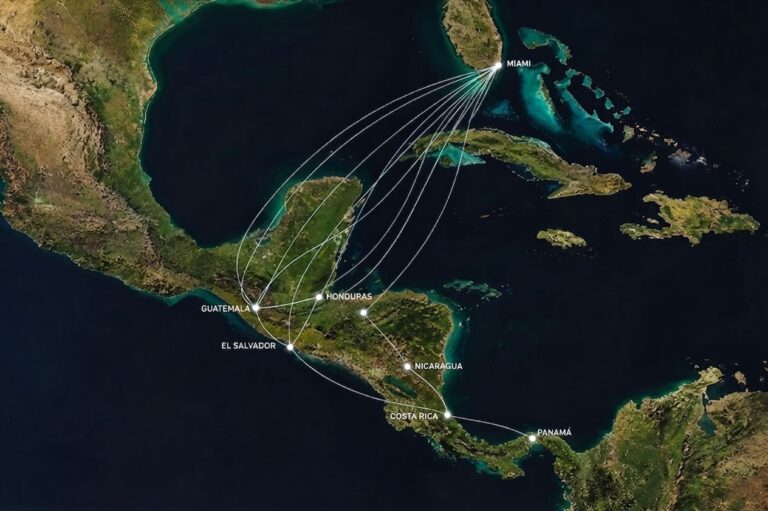 Quick Shipping nació con una convicción simple: que las oportunidades del comercio global no deberían ser exclusivas de las grandes corporaciones. Desde nuestros primeros años de operación, construimos una red logística propia en cada país de Centroamérica y Panamá, sumando Miami como hub estratégico para conectar la región con el mundo.